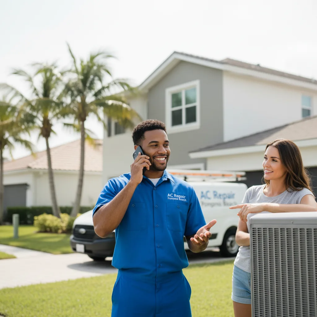 AC Repair Pompano Beach customer support in Kunkletown